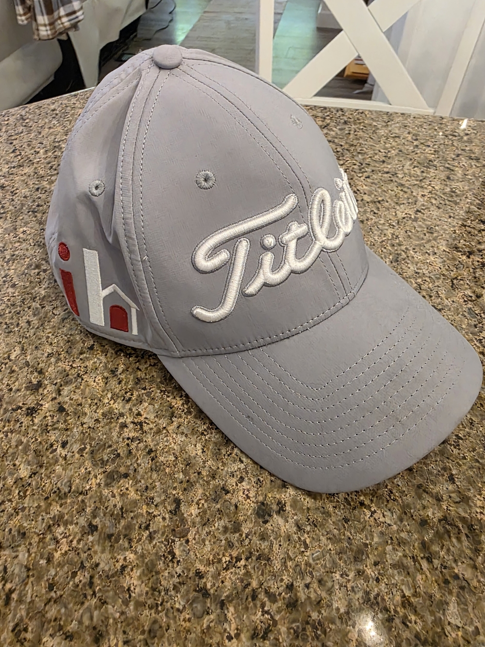 Titleist Kids Gray Baseball Cap with Embroidered Logo